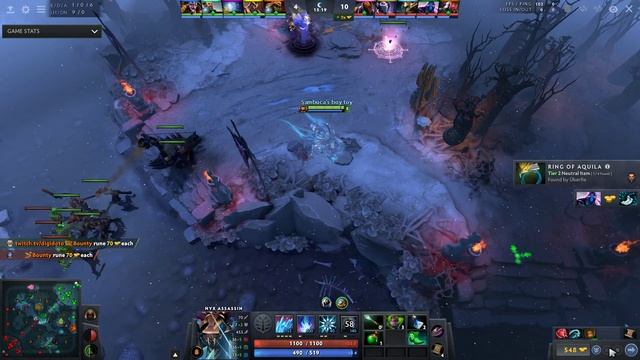 Nyx Assassin Hard Support Gameplay - Patch 7.24 (Dota 2 Gameplay) смотреть онлайн