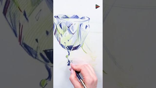 Штрих и цвет. Уроки рисования карандашами для начинающих. Подписывайтесь на канал Энтеркласс смотреть онлайн