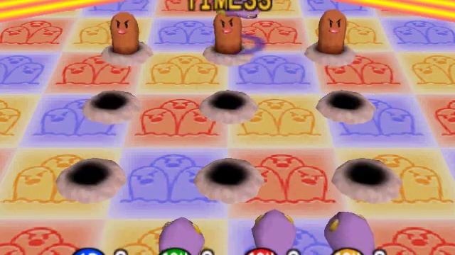 N64 Gameplay: Pokemon Stadium Mini-game - Ekans' Hoop Hurl смотреть онлайн