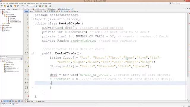 Learning Along 8 - Java Shuffling a Deck of Cards смотреть онлайн