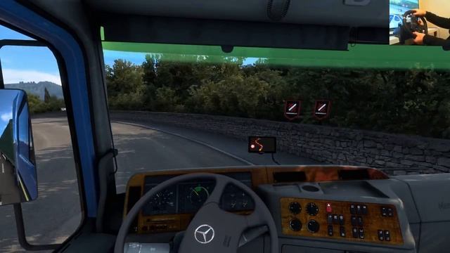ETS 2 - Mercedes Benz Actros MP1 Transporting Plastics смотреть онлайн
