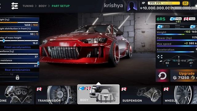 CarX Street Audi RS6 462KM/H?Tuning | version 0.7.2 смотреть онлайн