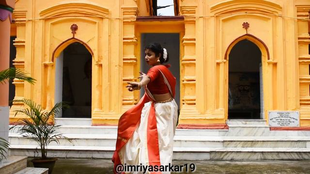 A Tribute to Tagore | Shokhi Bhabona Kahare Bole | Riya Sarkar| Way to dance with Riya смотреть онлайн