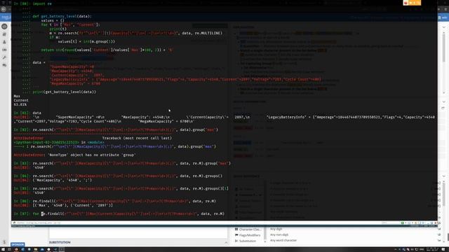 Python Training, Session 5. Regular expressions + lists intro смотреть онлайн