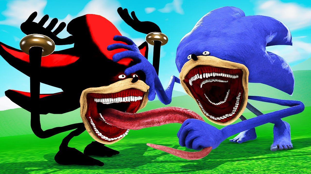 СОНИК ПОЖИРАТЕЛЬ ПРОТИВ ШЕДОУ ПОЖИРАТЕЛЯ! МРАЧНЫЙ МИР СОНИКА В Garry`s Mod смотреть онлайн