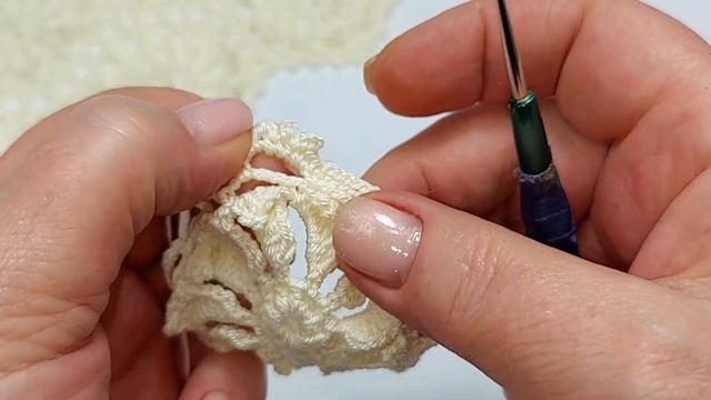 Вяжем круглый рапорт "Цветочный " смотреть онлайн