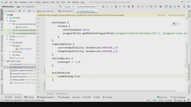 First Kotlin app | BMI Calculator Tutorial | Hindi | Build your app quickly in 15 mins смотреть онлайн
