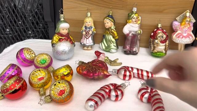 ☃️Ёлочные игрушки INGE GLAS и OWC смотреть онлайн