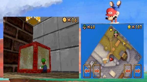 Super Mario 64 DS - 5 Secrets in the Shallows & Sky - 108/150 - (NDS)