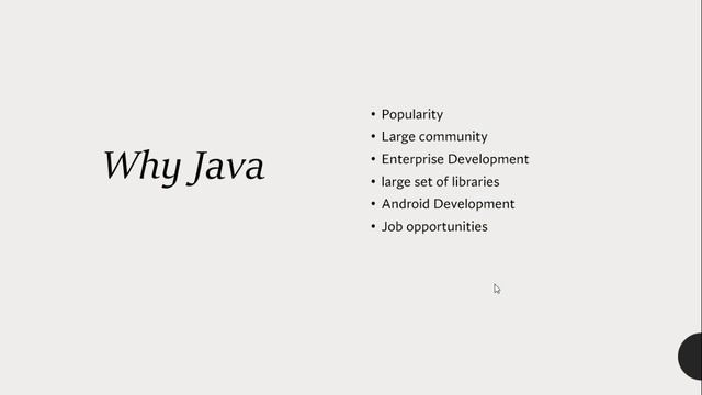 Introduction to Java, What is java, Why use Java смотреть онлайн