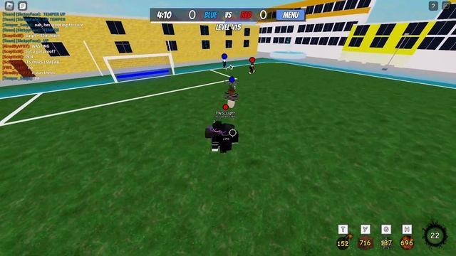 WE BEAT A SCRIPTER! Benfica FC 7 - 4 Manchester United 3v3 (Friendly) Roblox TPS Street Soccer смотреть онлайн