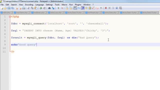 Insert into MySQL Database Table With PHP & Debugging Tips смотреть онлайн