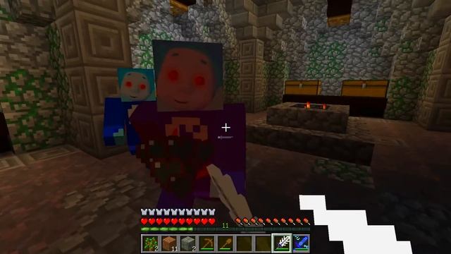 Я СПРЯТАЛСЯ ПОД КРОВАТЬЮ ОТ БАЛДИ В МАЙНКРАФТ ТРОЛЛИНГ ЛОВУШКА MINECRAFT ПРЯТКИ