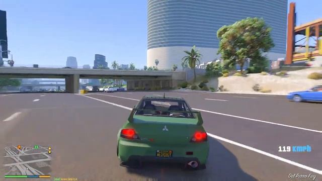Mitsubishi Evolution IX Voltex (GTA 5 mods) смотреть онлайн