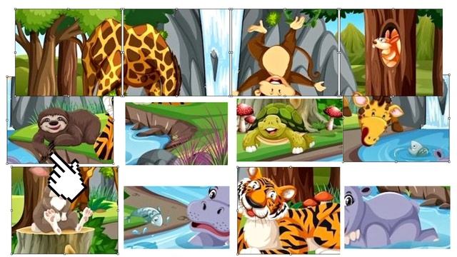 Puzzle Game Of The Pictures Zoo Animals #puzzle #puzzlegameplay #zooanimals смотреть онлайн