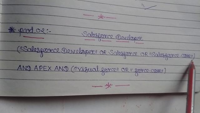 Part 02 | Salesforce Developer Boolean Search String | Salesforce Developer Search String | смотреть онлайн
