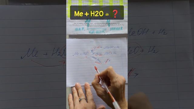 Металл + вода #химия #химияскатей #экзаменпохимии #егэхимия #огэхимия #химияогэ #школьнаяхимия смотреть онлайн