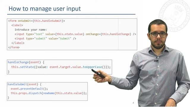MOOC ReactJS & Angular - Module 10 - 4.0 React Forms смотреть онлайн
