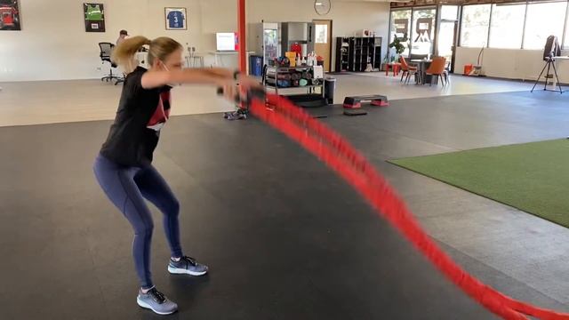 Battle Rope Double Slam смотреть онлайн