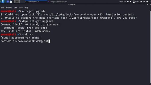 E: Could not open lock file /var/lib/dpkg/lock-frontend - open (13: Permission denied) смотреть онлайн