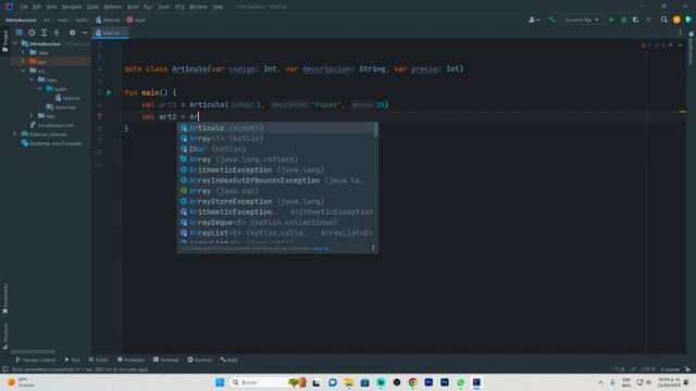 KOTLIN desde cero! | data class | Parte #46 смотреть онлайн
