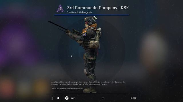 3rd Commando Company KSK skin Counter strike Global Offensive смотреть онлайн