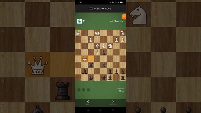 Chess.com Solve, Puzzle Survival, Missed Day 120