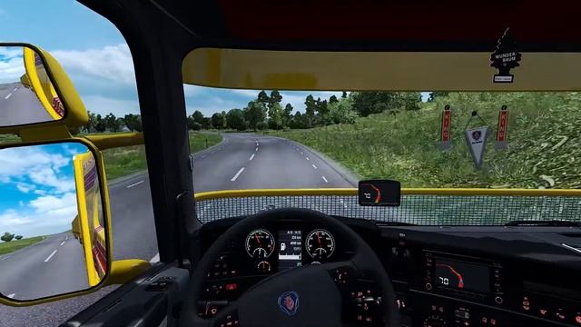 ETS 2 jimmy Karlsson Transport Scania RJL DHL смотреть онлайн