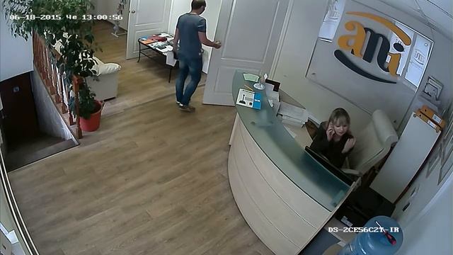 Пример видеозаписи в офисе 720P смотреть онлайн