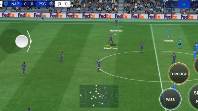 PARIS SG_1-0_NAPOLI FC UEFA CHAMPION LEAGUE EPIC GAME FC2024 FOOTBALL#football #fc24 #fcmobile смотреть онлайн