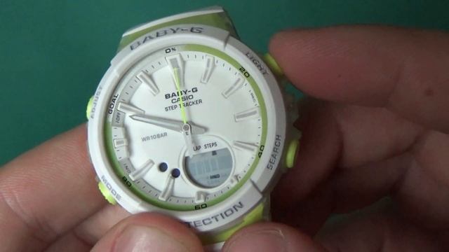 Обзор и настройка CASIO BABY-G BGS-100-7A | Где купить со скидкой
