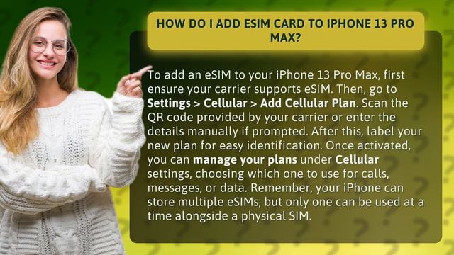 How do I add eSIM card to iPhone 13 Pro Max? смотреть онлайн