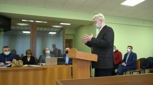 выступление в судебном заседании по уголовному делу Вышегородцева специалиста Гладышева