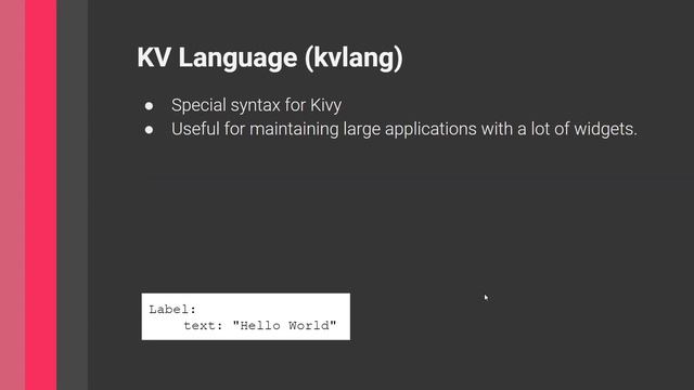 Kivy Introduction for Beginners: Kivy framework, KV Langugage, KivyMD смотреть онлайн