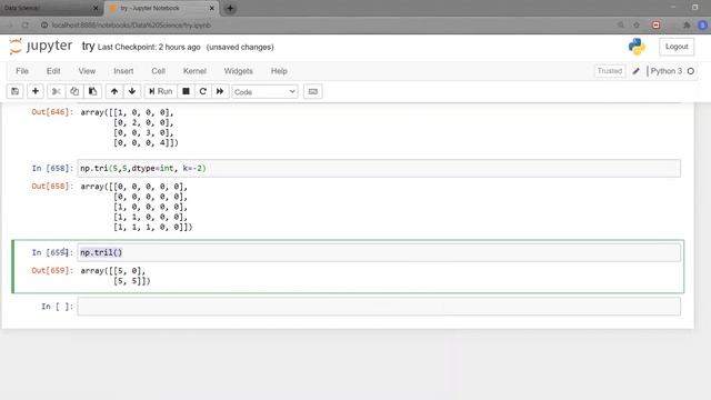 Numpy (Part 4) смотреть онлайн