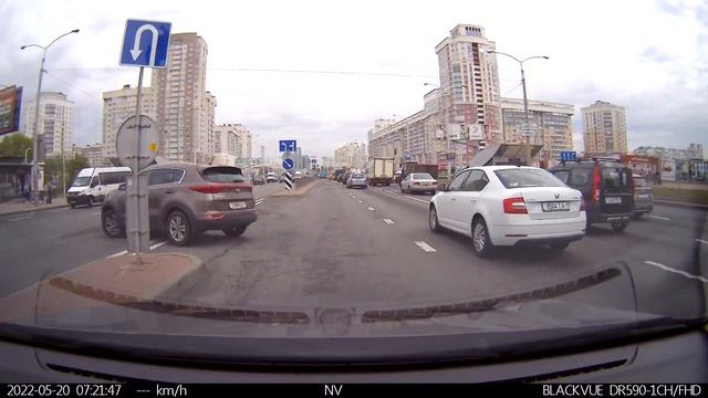 Наглый водитель 20.05.22 Kia Sportage 7396 СЕ-7 смотреть онлайн