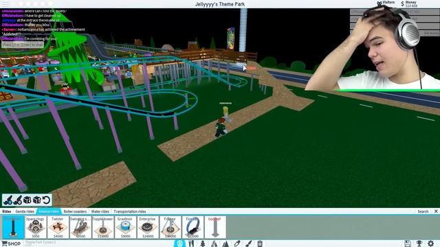 WORLDS MOST EXTREME RIDES! (Roblox Themepark Tycoon #3) смотреть онлайн