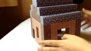 БОЛЬШОЙ ДОМ ИЗ БУМАГИ МАЙНКРАФТ