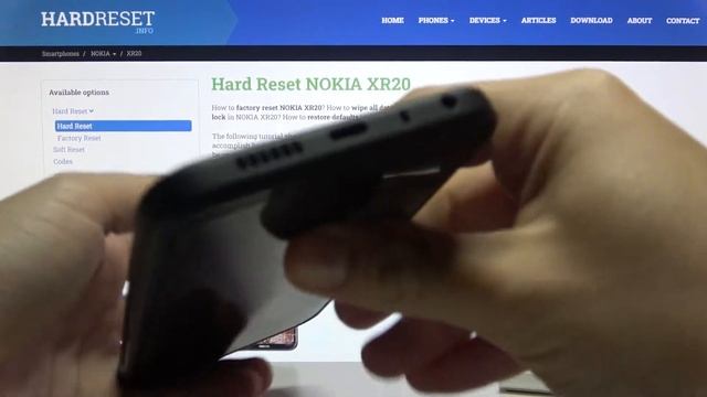 Nokia XR20 Black Mat Color Presentation | Color Check of Nokia XR20 смотреть онлайн