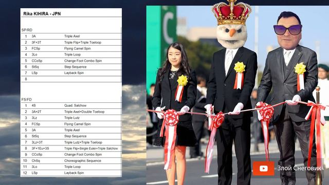 Рика Кихира ЗАПУГАЛА Косторную и Загитову перед NHK Trophy 2019 смотреть онлайн