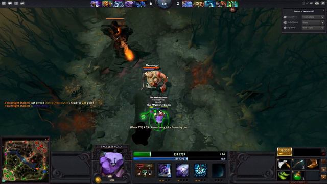 DOTA 2 - Interface and Watch game feature - смотреть онлайн