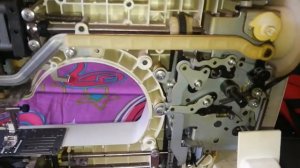 Чистка швейной машинки brother .