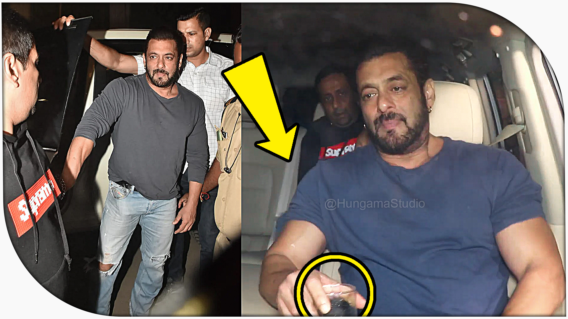 Bhaijaan Salman Khan ? Entry At Murad Khetani Birthday ?