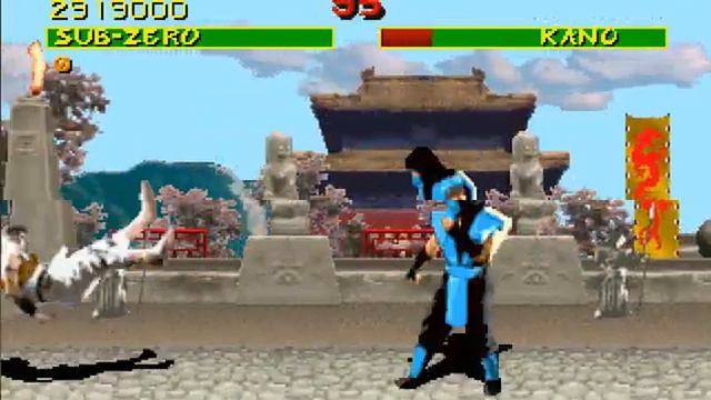 Mortal Kombat MS-DOS Version Very Hard Playthrough Sub-Zero смотреть онлайн