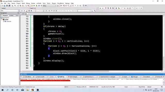 Speedcoding - Snake | C++/SFML смотреть онлайн