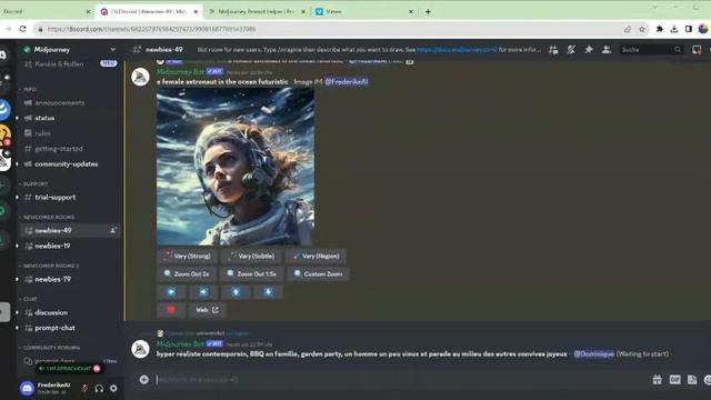 How to create beautiful images in MidJourney plus some help of PromptHelper ;) смотреть онлайн