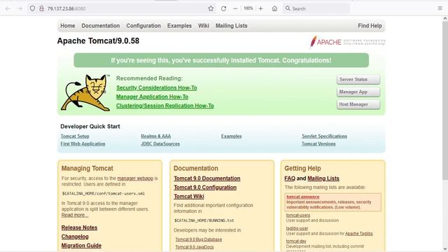 CWP - Admin Panel: Tomcat Manager смотреть онлайн