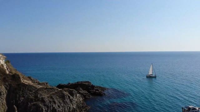 Пляж крокодил, мыс Фиолент, Севастополь , республика Крым смотреть онлайн