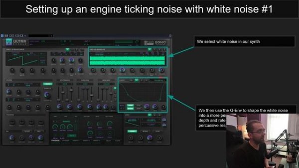 Unreal Engine 5 - Car Engine Sound Production - Sound Design for Video Games