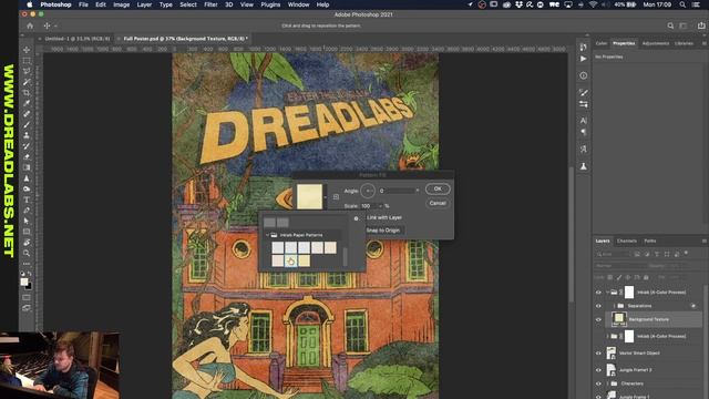 How to create VINTAGE COMIC BOOK EFFECTS in Adobe Photoshop смотреть онлайн